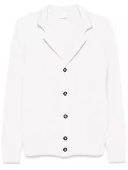 Eleventy кардиган в рубчик, розовый