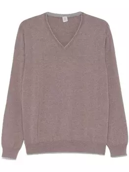 Eleventy кашемировый свитер, коричневый