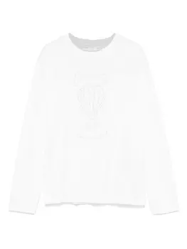 Eleventy Kids футболка с логотипом, белый