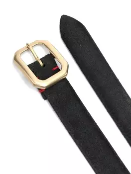 Eleventy кожаный ремень, черный