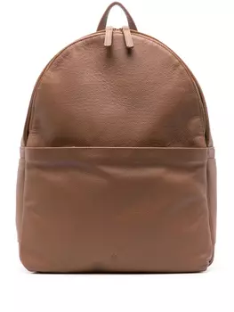 Eleventy кожаный рюкзак, коричневый