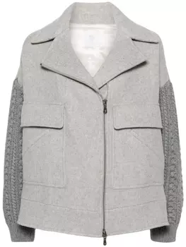 Eleventy куртка с длинными рукавами, серый