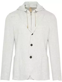 Eleventy куртка с капюшоном, серый