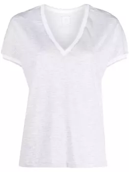 Eleventy меланжевая футболка, серый