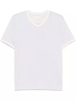 Eleventy меланжевая футболка, серый