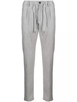 Eleventy меланжевые брюки, серый