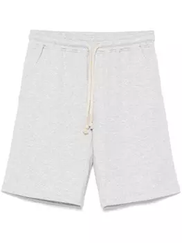 Eleventy меланжевые шорты, серый