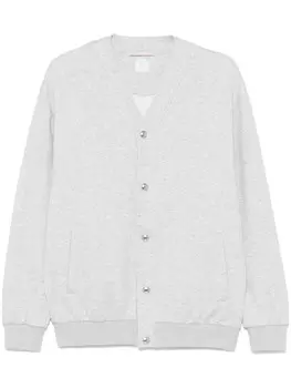 Eleventy меланжевый кардиган, серый