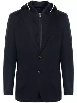 Eleventy многослойный блейзер, синий