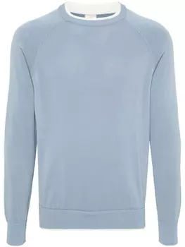 Eleventy многослойный джемпер, синий