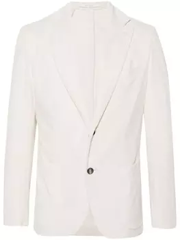 Eleventy однобортный пиджак, нейтральный