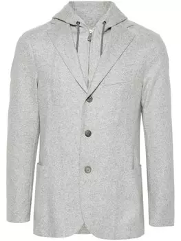 Eleventy однобортный пиджак, серый