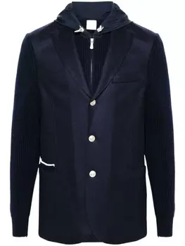 Eleventy однобортный пиджак, синий