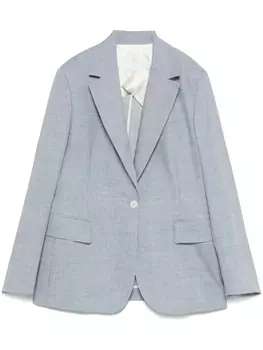 Eleventy однобортный пиджак, синий