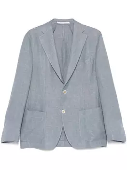 Eleventy однобортный пиджак, синий