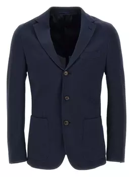 Eleventy однобортный пиджак, синий