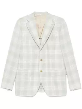 Eleventy однобортный пиджак, зеленый