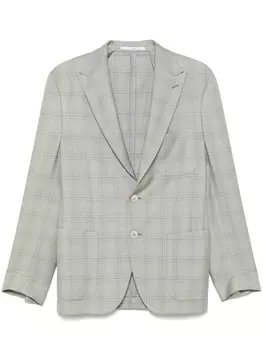 Eleventy однобортный пиджак, зеленый