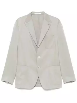 Eleventy однобортный пиджак, зеленый