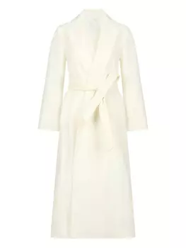 Eleventy пальто с поясом, нейтральный