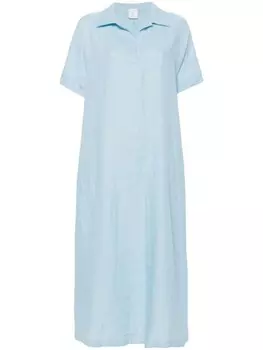 Eleventy платье-трапеция длины макси, синий