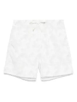 Eleventy плавки-шорты с цветочным принтом, нейтральный