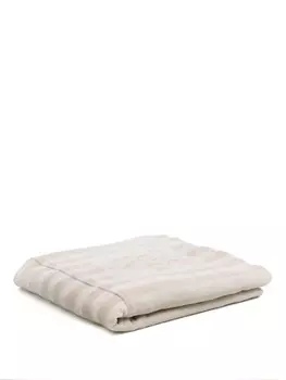 Eleventy пляжная сумка в полоску, нейтральный цвет