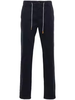 Eleventy прямые брюки чинос, синий