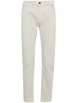 Eleventy прямые брюки узкого кроя, зеленый