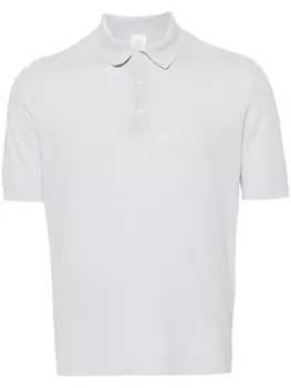 Eleventy рубашка поло с короткими рукавами, синий