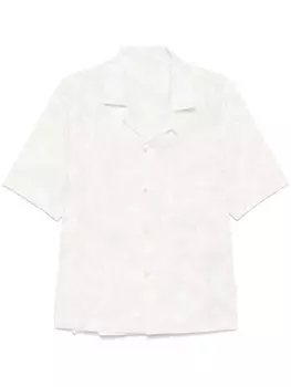 Eleventy рубашка с принтом пейсли, нейтральный цвет