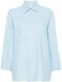 Eleventy рубашка с приспущенными плечами, синий