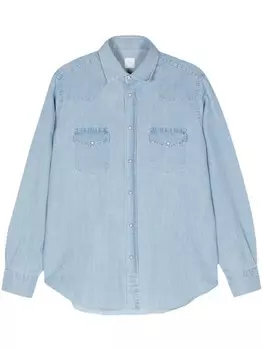 Eleventy рубашка Texas, синий