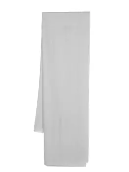 Eleventy шарф с логотипом, серый