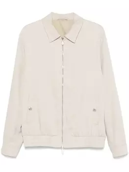 Eleventy шелковый пиджак, нейтральный