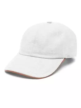 Eleventy шерстяная бейсболка, серый