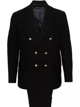 Eleventy шерстяной костюм, черный