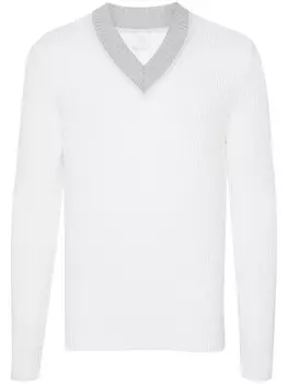 Eleventy шерстяной свитер, нейтральный цвет