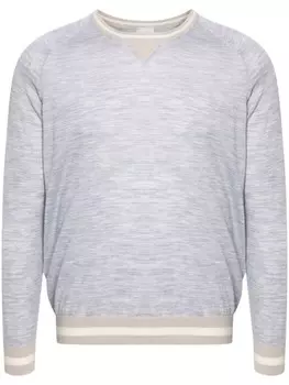 Eleventy шерстяной свитер, серый