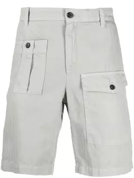 Eleventy шорты с карманами, зеленый