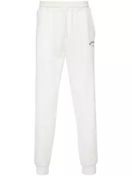 Eleventy спортивные брюки с логотипом, нейтральный цвет