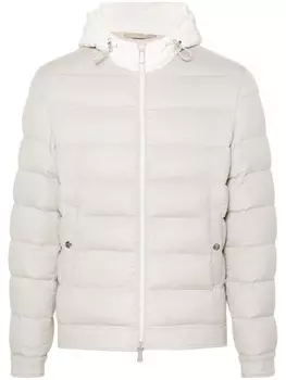 Eleventy стеганый пуховик, серый