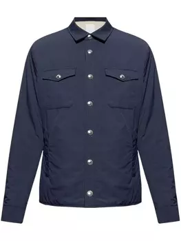 Eleventy стеганый пуховик, синий