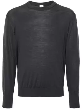 Eleventy свитер с круглым вырезом, черный