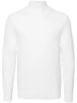 Eleventy свитер с ребристыми деталями, нейтральный цвет