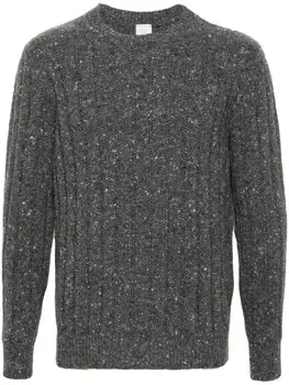 Eleventy свитер в мелкую точку, серый