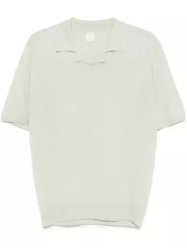 Eleventy трикотажная рубашка поло, зеленый