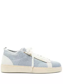 Eleventy трикотажные кроссовки, синий