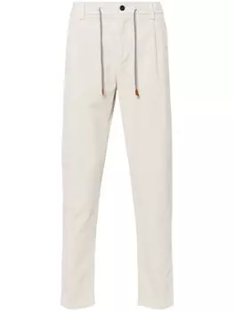 Eleventy вельветовые брюки, белый