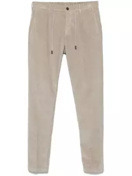 Eleventy вельветовые брюки, коричневый